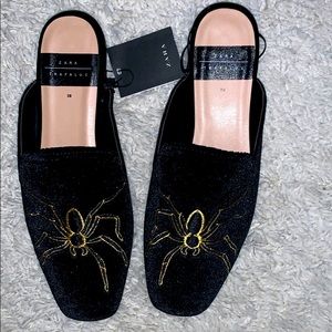 Zara Black Mules